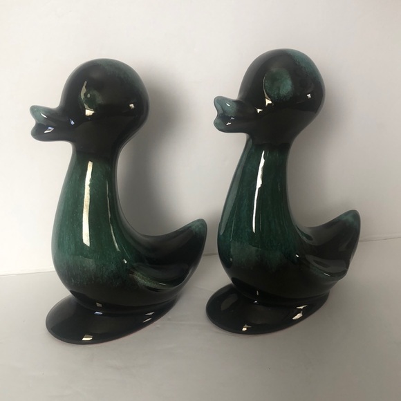 Blue Mountain Pottery Pair Of Ducks Figurines - Picture 3 of 12